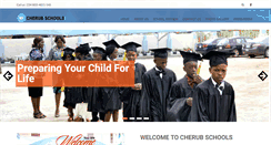 Desktop Screenshot of cherubschools.com